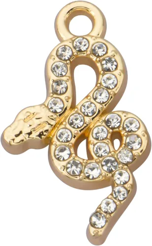 Miniatura 10 de Paquete de 20 dijes de diamantes de imitación chapados en oro, accesorios de cristal para collares, pulseras, joyería, manualidades, bricolaje