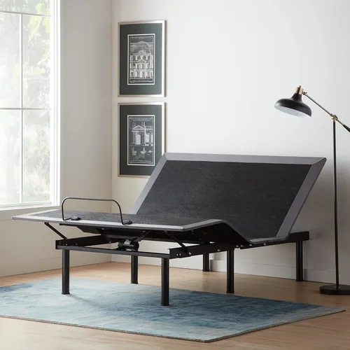 Miniatura 3 de Lucid Base ajustable L150 - Base de cama con inclinación de cabeza y pie - Control remoto inalámbrico - Motor silencioso premium, tamaño Queen