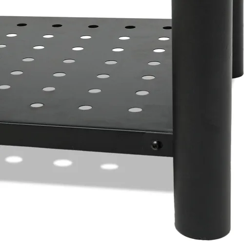 Miniatura 7 de MoNiBloom Fogata portátil de 22 pulgadas para exteriores, parrilla de barbacoa exterior, parrilla para cocinar con estante para patio, patio