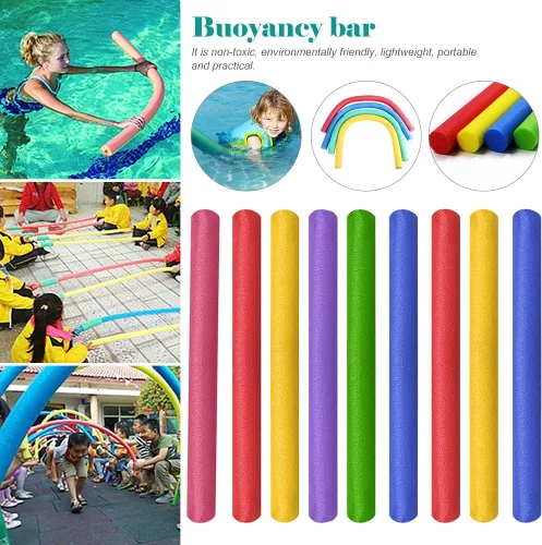 Miniatura 3 de Fideos de piscina – Fideos de espuma sólida de lujo de 59 pulgadas Palo de espuma para piscina, fideos de espuma de espuma para piscina, fideos