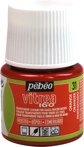 Miniatura 12 de Pebeo Vitrea 160 - Pintura para vidrio brillante, botella de 45 ml - Azul lapislázuli