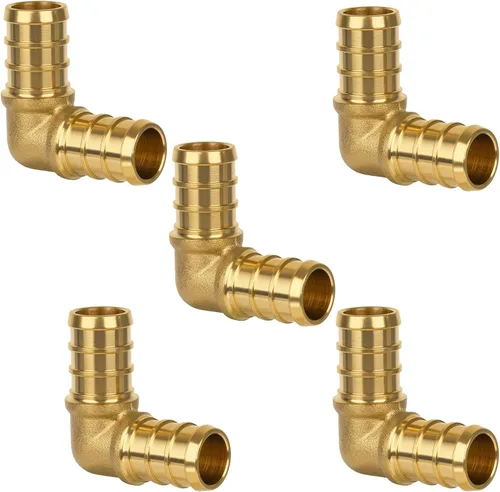 Miniatura 14 de Acoplamiento Pex de 1/2", Accesorios Pex, Accesorios de Engaste de Latón de Alta Resistencia para Tubos PEX con Construcción Resistente a Fugas