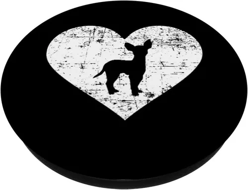 Miniatura 2 de Chihuahua PopSockets - Soporte para teléfonos y tabletas, Negro