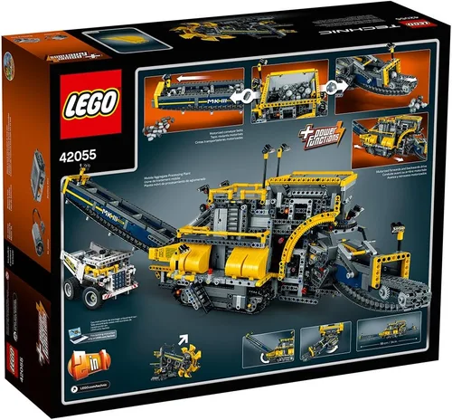 Miniatura 7 de LEGO Technic Excavadora con Rueda de Cubo 42055 Juguetes para Construir