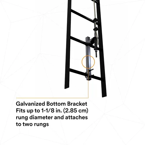 Miniatura 8 de 3M DBI-SALA Lad-Saf Cable Sistema de Seguridad Vertical 6119020, Acero Inoxidable, 20 FT