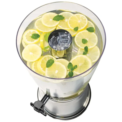 Miniatura 2 de Winco Dispensador de bebidas de 2 galones con soporte y núcleo de hielo