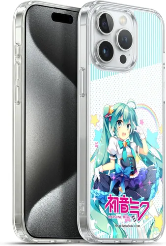 Miniatura 25 de Head Case Designs Licencia Oficial Hatsune Miku Gráficos Lindos Carcasa de Gel [Protección de Grado Militar] Compatible con Apple iPhone 7