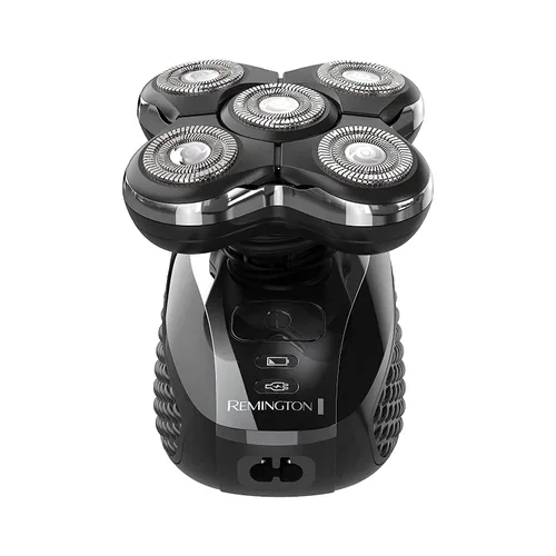 Miniatura 2 de Paquete de afeitadoras Remington Balder Pro para hombres calvos, afeitadora inalámbrica, 100% impermeable para afeitado en húmedo y seco, negro +