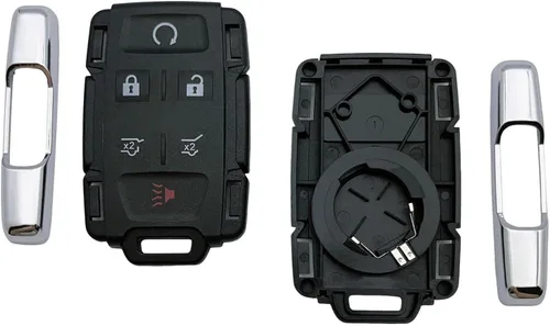 Miniatura 6 de Funda de Reemplazo para Llavero de Coche a Distancia Compatible con Silverado Colorado GMC Canyon Sierra 2014 2015 2016 2017 2018 2019 2020 2021