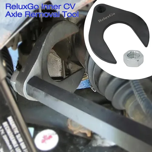 Miniatura 3 de Herramienta de extracción de eje CV interno ReluxGo de 48 mm con tuerca, accesorio de polea de eje de transmisión delantero, se ajusta a martillos