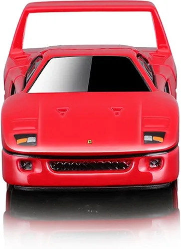 Miniatura 2 de Muscle Machines 15558 - Coche modelo fundido a troquel rojo Ferrari F40 1/64