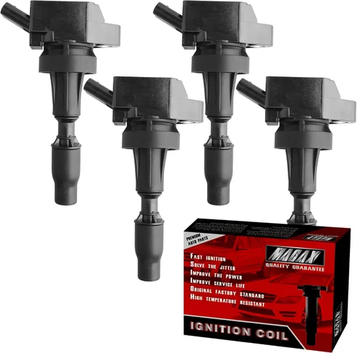 Juego de 4 bobinas de encendido UF764 GN10730 compatibles con Hyundai Sonata Santa Fe Tucson Kia Optima Sorento Sportage 2.0L 2.4L L4 - Reemplaza