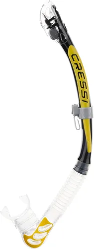Miniatura 11 de Cressi Esnórquel seco plegable para adultos para buceo, esnórquel - Alpha Ultra Dry Hecho en Italia negro/púrpura/transparente