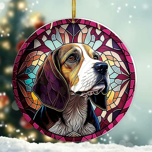 Miniatura 29 de Regalos de Malamute de Alaska - Adorno Navideño de Perro de Alaska 2025 Regalos de Perro de Alaska para Mujeres, Adorno de Malamute de Alaska