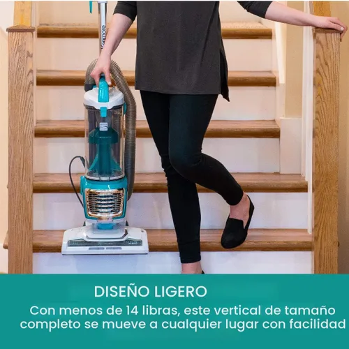 Miniatura 4 de Kenmore Aspiradora Vertical sin Bolsa de 2 Motores con Potente Succión Liviana Limpiadora de Alfombras con Manguera de 10', Filtro HEPA, 2