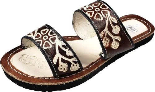 Miniatura 2 de Sandalias mexicanas de cuero para mujer Huarache de Piel hechas en México
