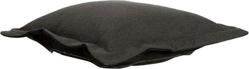 Miniatura 6 de Howard Elliott Collection Cojín otomano con funda, almohadilla cuadrada de repuesto en tela de lino 100% natural para otomana, asiento de sofá