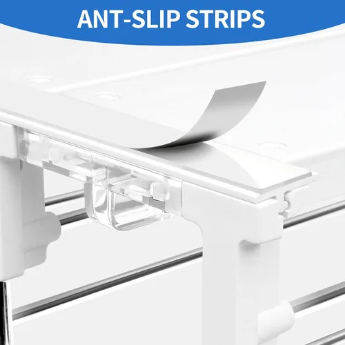 Miniatura 4 de Organizador de bebidas para refrigerador, dispensador de latas de soda, dispensador de nevera para refrigerador, 5 filas y 20 latas de 12.2 pulgadas