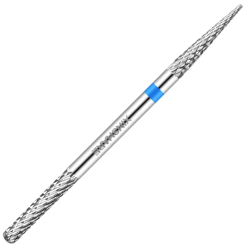 Miniatura 12 de Brocas de uñas 5 en 1, brocas de carburo de 3/32 pulgadas, de eliminación rápida de acrílico o gel duro, adecuadas para manicura, pedicura, arte