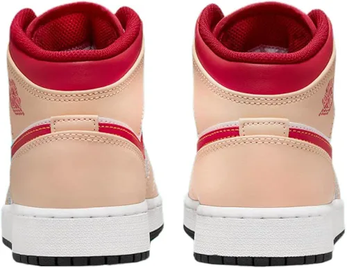 Miniatura 4 de Big Kid's Jordan 1 Mid WhiteArctic Orange-Black (554725 133)