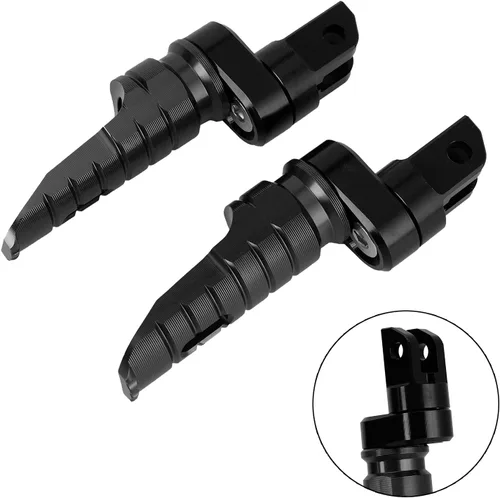 Miniatura 6 de Reposapiés delantero negro para Benelli Tornado 252R 2021-2022, para Benelli BN302S 2018-2022, para Benelli TNT 600I 2018-2022, para Benelli TNT 135