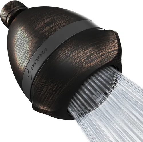 Miniatura 12 de SparkPod Cabezales de Ducha de Alta Presión Extrema de 3 Pulgadas - Aumentando la Presión con Modo de Lluvia, Masaje y Pulsación, Potente Cabezal