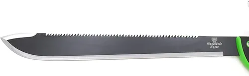 Miniatura 2 de Snake Eye Tactical Full-Tang Machete – Herramienta de supervivencia de hoja fija resistente con funda de nailon reforzado para camping, caza