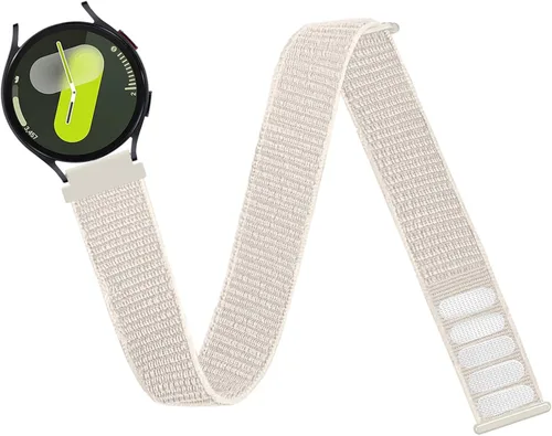 Correa deportiva de 0.787 in para tobillo/brazo compatible con Samsung Galaxy Watch 7/6/5/4/FE de 1.732 in 1.575 in/Watch 5 Pro/Galaxy Watch 6