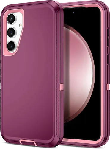 Miniatura 44 de I-HONVA para Samsung Galaxy S21 FE 5G, Funda Resistente a Golpes, Polvo y Caídas de 3 Capas, Protección Completa del Cuerpo