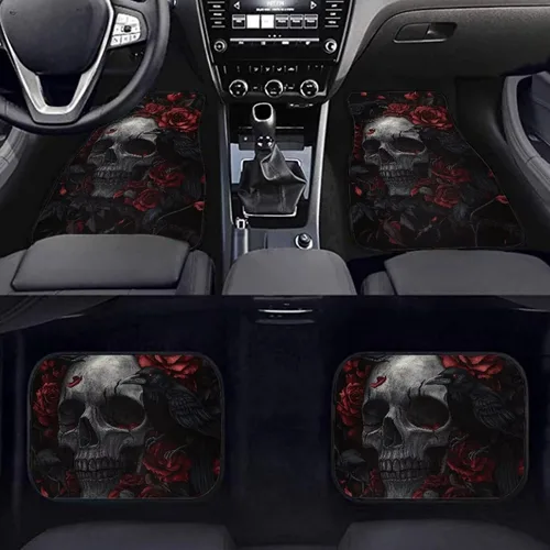 Miniatura 26 de Tapetes personalizados para piso de automóvil, alfombras personalizadas para piso de automóvil con tu nombre de imagen personalizado, texto, juego