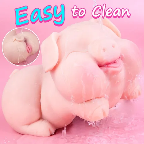 Miniatura 5 de Muñeca sexual realista para hombres, masturbador masculino de cerdo con vaginal apretado y anal profundo, juguete sexual de tamaño completo, lindo