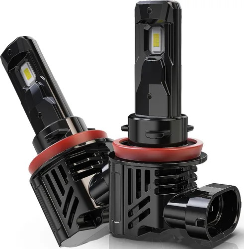 Miniatura 9 de Cougar Motor Bombillas antiniebla H4, sin polaridad con ventilador de refrigeración ATV/UTV H4, lámparas antiniebla auxiliares, Plug-N-Play, paquete
