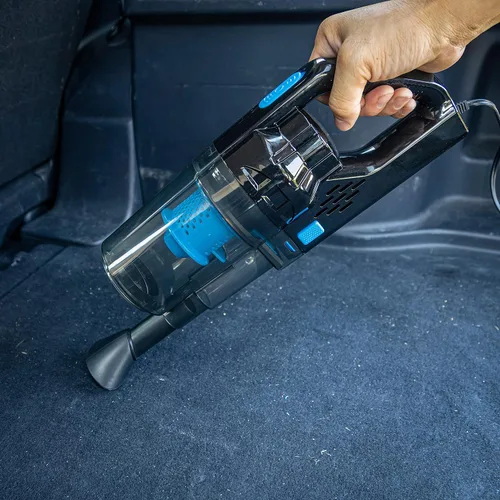 Miniatura 7 de Neiko Aspiradora portátil para automóvil en seco y húmedo, alta potencia, pequeña aspiradora para detalles de vehículos, potencia de 12 V CC, mejor