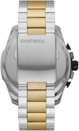 Miniatura 3 de Diesel Mega Chief - Reloj de cuarzo con cronógrafo de acero inoxidable para hombre