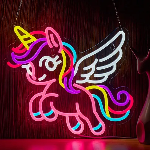 Miniatura 9 de Letrero de neón con texto en inglés "I Choose Violence Duck - Pistola de ganso con luz LED AK 47, decoración con USB, regulables, para pub, tienda