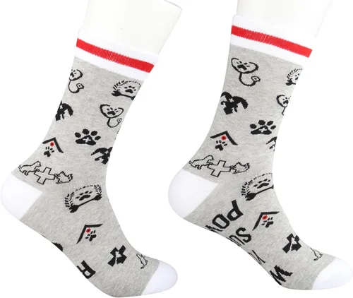 Miniatura 5 de G2TUP 2 pares de calcetines de regalo veterinario I Rescue What Your Superpower Rescue Animal Gift Dog Rescue Rescue Rescue Gift Dog Lover Gift