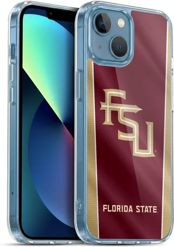 Miniatura 216 de Head Case Designs Funda de gel suave FSU Seminoles de la Universidad Estatal de Florida con licencia oficial compatible con Apple iPhone 13 Pro Max