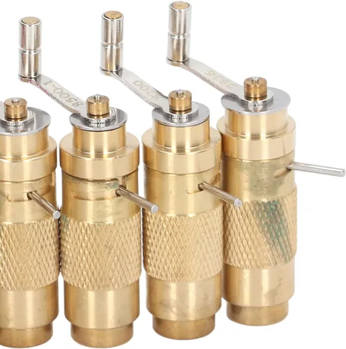 Miniatura 9 de FTVOGUE 14PCS Reloj Mainspring Winder Aleación de Aluminio Reloj Herramienta de Mantenimiento de Primavera Principal con Base para Relojero