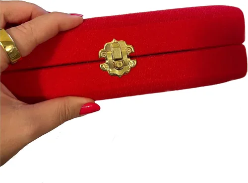 Miniatura 5 de Cristo, maestro y virgen de kazán, icono ortodoxo, díptico en funda de terciopelo sintético rojo, Virgen María y Cristo de 8 pulgadas, regalo