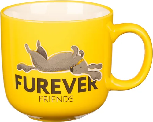 Miniatura 5 de Taza de café de regalo para mamá con texto en inglés "Come Over to the Bark Side Fun Coffee Cup" para amantes de los perros, dueños de razas
