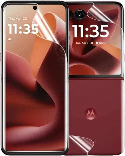 Miniatura 23 de Paquete de 2 protectores de pantalla de hidrogel ultrafinos para Google Pixel 10a, película protectora transparente de TPU flexible irrompible