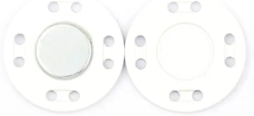 Miniatura 16 de Juego de 6 botones magnéticos, suministros de costura, hebilla magnética de metal, 3 pares de botones invisibles a presión para ropa, abrigo, Verde