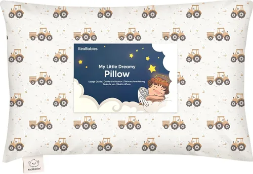 Miniatura 51 de KeaBabies - Almohada con funda para niños pequeños, almohada My Little Dreamy de 13 x 18 pulgadas (ABC Land)