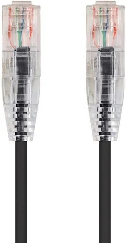 Miniatura 20 de Monoprice - Cable de conexión Ethernet Cat6 14 pies, gris, nivel de componente, UTP 28AWG 550 MHz, cable de cobre desnudo puro, sin enganches, RJ45