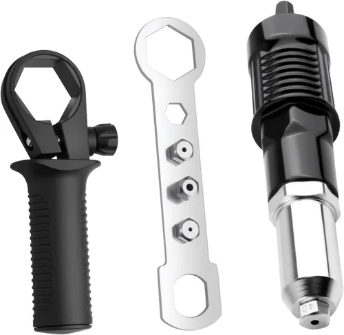 Adaptador de pistola de remache para kit de taladro, accesorio profesional de taladro de remache para taladros eléctricos inalámbricos, adaptador de