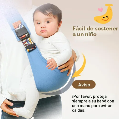 Miniatura 3 de Portador de Cabestrillo para Bebé, Portador para Niños Pequeños, Nuevo Portador de Cabestrillo para Bebé 2025, Cabestrillo Portátil y Ligero
