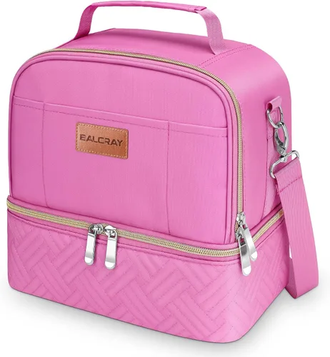 Miniatura 38 de BALORAY Bolsa de almuerzo para mujeres y hombres, lonchera aislada para adultos, bolsa de almuerzo reutilizable para el trabajo, picnic o viajes
