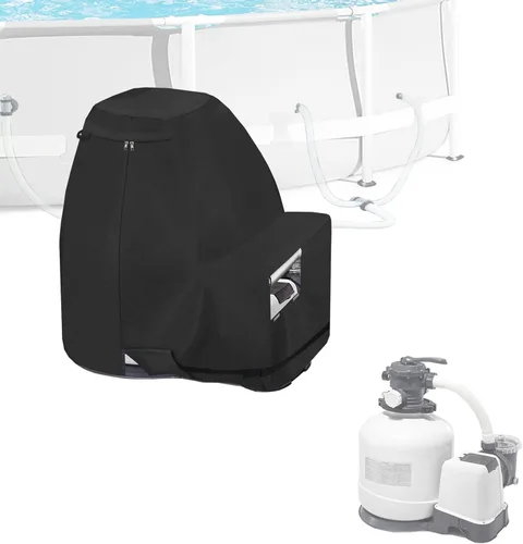 Cubiertas para bomba de filtro de arena Sobana, cubiertas de filtro de arena de tela Oxford impermeable 600D, adecuadas para la mayoría de bombas de