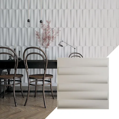 Miniatura 25 de Ekena Millwork 19 5/8 pulgadas de ancho x 19 5/8 pulgadas de alto Naomi EnduraWall Panel decorativo de pared 3D, dorado (cubre 2.67 pies cuadrados).