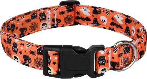 Miniatura 4 de Collar de perro, collar ajustable para perros pequeños, medianos y grandes, lindo collar de cachorro para perros machos y hembras, bonito diseño